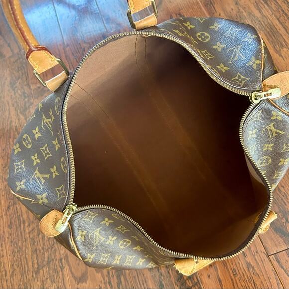 Louis Vuitton Vintage Keepall 45 Monogram Canvas Duffel Bag Overnight Bag - Picture 10 of 14